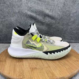 Nike Kyrie Flytrap 6 Shoes Mens Size 5 White Volt Black Basketball Sneakers